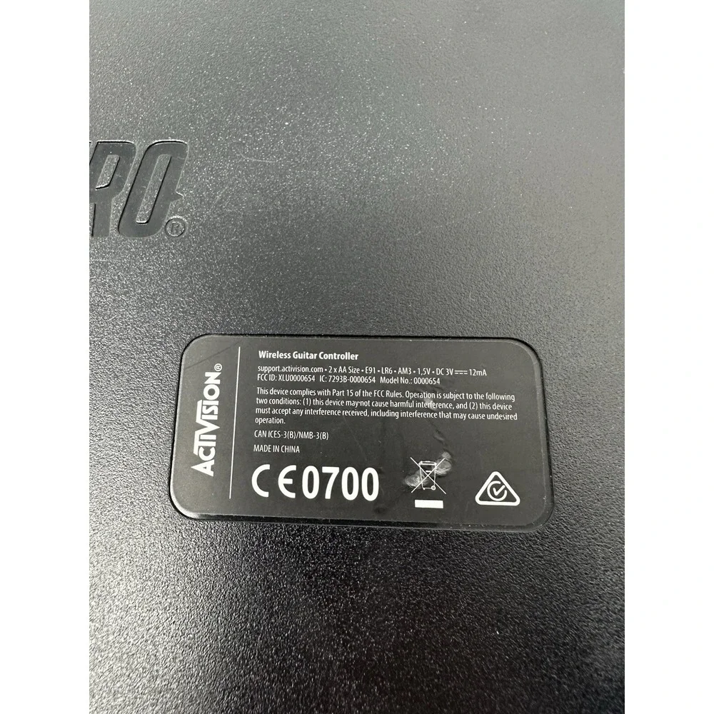 Playstation 3/4/Xbox 360/Xbox One‎ Guitar Hero Live Hero Power Wireless Guitar